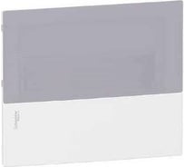 Бокс Systeme Electric СП MINI PRAGMA IP40 12 модулей белый/дымчатая дверь SchE MIP22112T