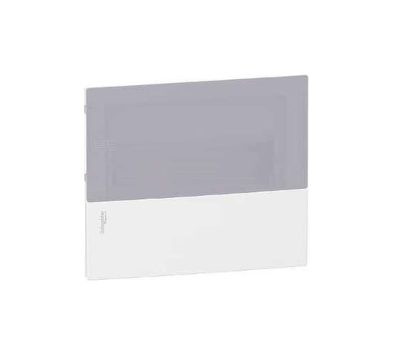 Бокс Systeme Electric СП MINI PRAGMA IP40 12 модулей белый/дымчатая дверь SchE MIP22112T 1