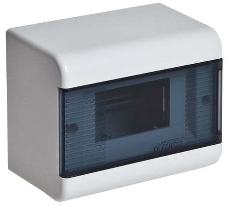 Щиток ОП 6 модулей с дверцей Рувинил 25417 68026