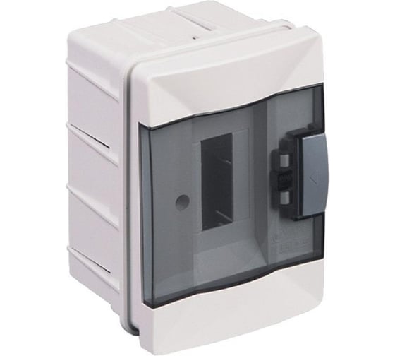 Белый двухмодульный бокс, СП, Makel 63002