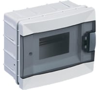 Белый шестимодульный бокс, СП, Makel 63006