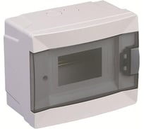 Белый шестимодульный бокс, ОП, Makel 63106
