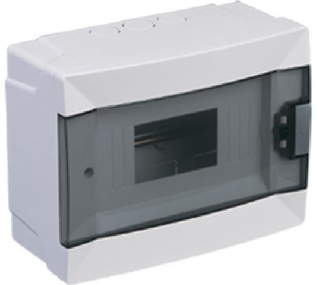 Белый бокс на 8 модулей Makel 63108