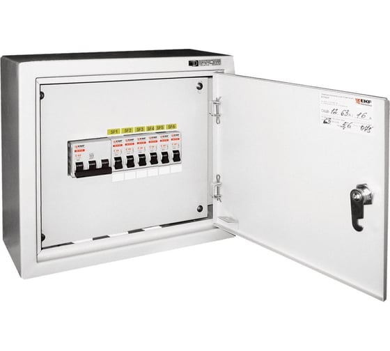 Щит EKF ОЩВ-12 ВВ63А 12х16А IP31 vruowv-12-63/16-m 1