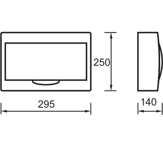 Бокс ETP 12 WAYS IP65 51315