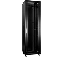Телекоммуникационный напольный шкаф Cabeus 19" 42U цвет черный SH-05C-42U60/80-BK