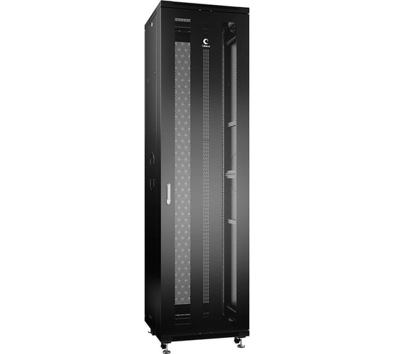 Телекоммуникационный напольный Cabeus шкаф 19" 47U цвет черный ND-05C-47U60/100-BK 1