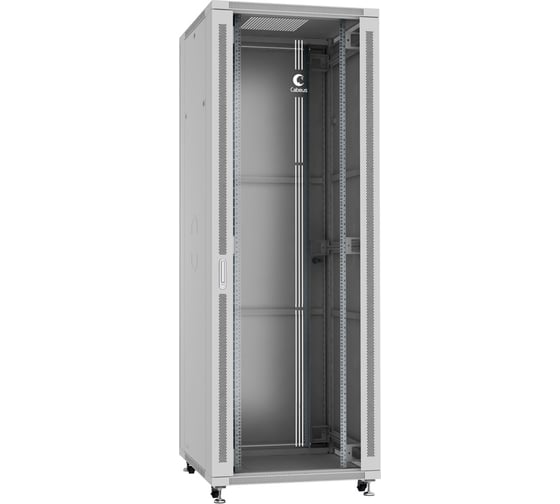 Телекоммуникационный напольный шкаф Cabeus 19" 47U цвет серый SH-05C-47U80/100