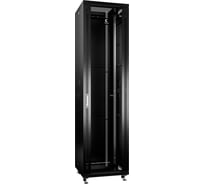 Телекоммуникационный напольный шкаф Cabeus 19" 47U цвет черный SH-05C-47U60/100-BK