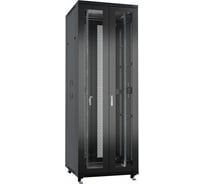 Телекоммуникационный напольный шкаф Cabeus 19" 47U цвет черный ND-05C-47U80/120-BK