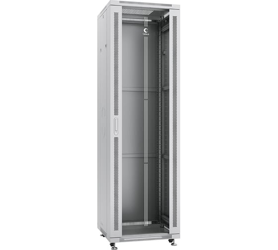 Телекоммуникационный напольный шкаф Cabeus 19" 42U цвет серый SH-05C-42U60/60 1