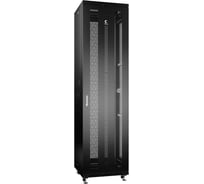 Телекоммуникационный напольный шкаф Cabeus 19" 47U цвет черный ND-05C-47U60/60-BK