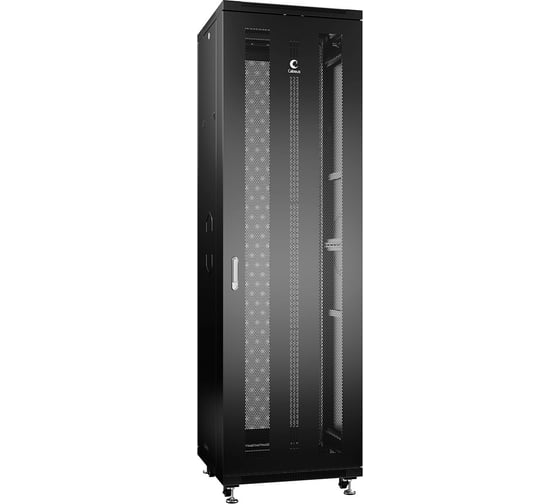 Телекоммуникационный напольный шкаф Cabeus 19" 42U цвет черный ND-05C-42U60/80-BK 1