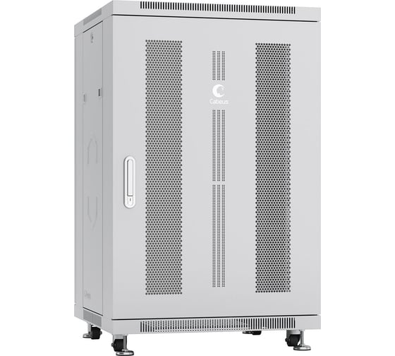 Телекоммуникационный напольный шкаф Cabeus 19" 18U цвет серый ND-05C-18U60/80 1