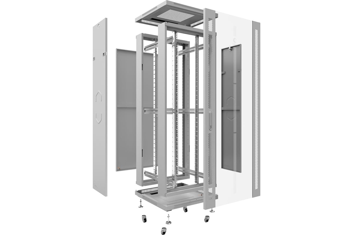 Шкаф телекоммуникационный 19 напольный 18u cabeus sh 05c 18u60 80