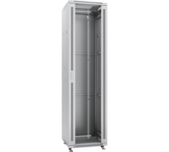 Телекоммуникационный напольный шкаф Cabeus 19" 47U цвет серый SH-05C-47U60/100 1