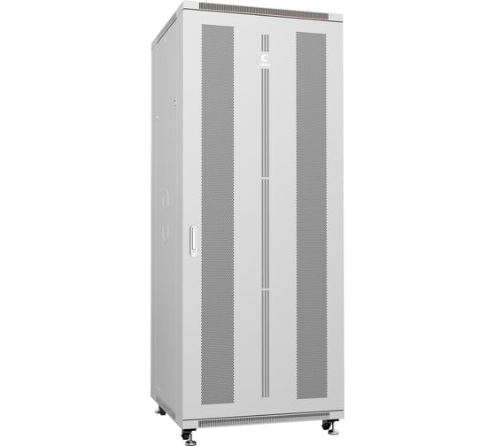 Телекоммуникационный напольный шкаф Cabeus 19" 42U цвет серый ND-05C-42U80/100