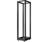 Открытая двухрамная усиленная стойка Cabeus 19", 45U, цвет черный RA-45U-1000-BK
