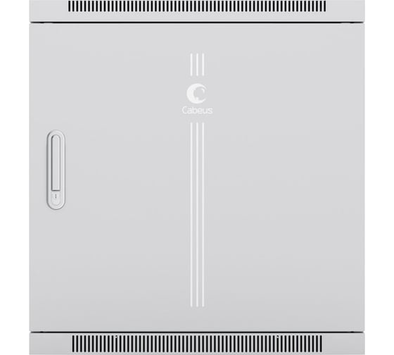 Телекоммуникационный настенный шкаф Cabeus 19" 12U, серия LIGHT разборный, цвет серый WSC-05D-12U55/45m