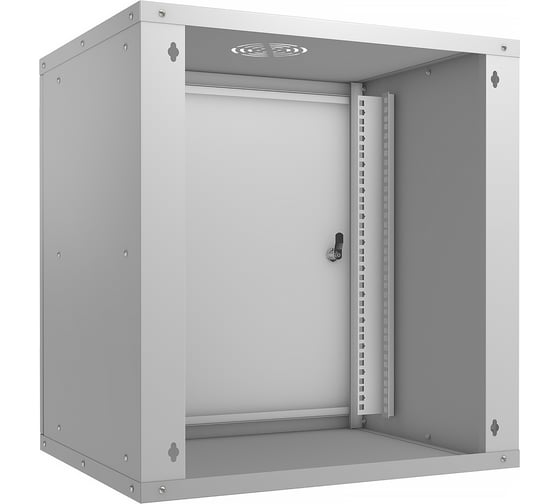 Телекоммуникационный настенный шкаф Cabeus 19" 12U, серия LIGHT разборный, цвет серый WSC-05D-12U55/45m