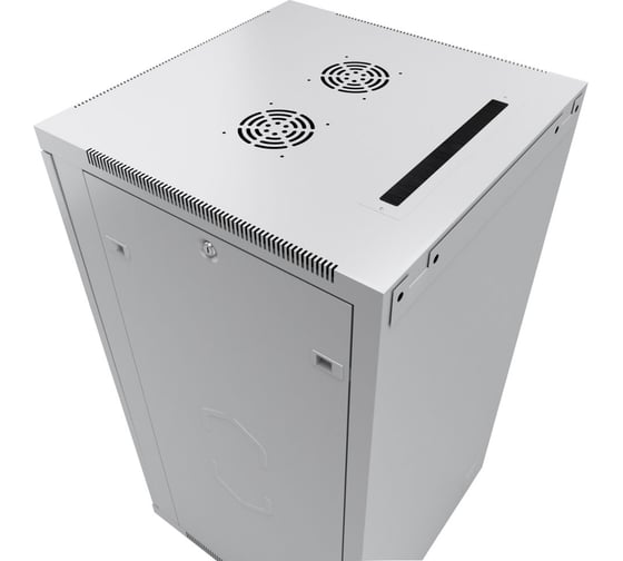 Телекоммуникационный настенный шкаф Cabeus 19" 9U цвет серый SH-05F-9U60/45