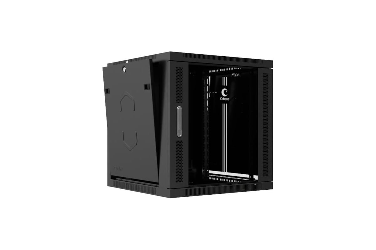 Телекоммуникационный настенный разобранный шкаф Cabeus 19" 12U цвет ...