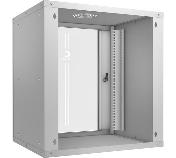 Телекоммуникационный настенный шкаф Cabeus 19" 9U цвет черный SH-05F-9U60/60-BK