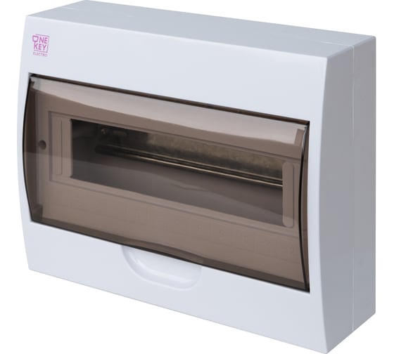 Щит открытой установки с оснасткой OneKeyElectro клеммные колодки n/pe, ip40, 12м 7700714 1