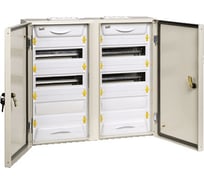 Металлический модульный распределительный корпус ЩРн-2х36з-1 74 IP54 IEK UNIVERSAL MKM11-N-2x36-54-Z-U 201128