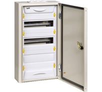 Металлический модульный распределительный корпус ЩРн-36з-1 74 IP54 IEK UNIVERSAL MKM11-N-36-54-Z-U 220776