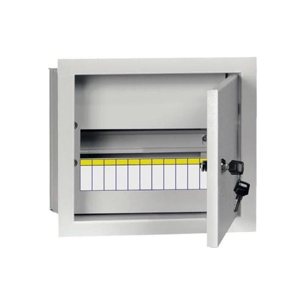 Металлический корпус встраиваемого щита распределения ЩРв-12з-3 36 УХЛ3 ...