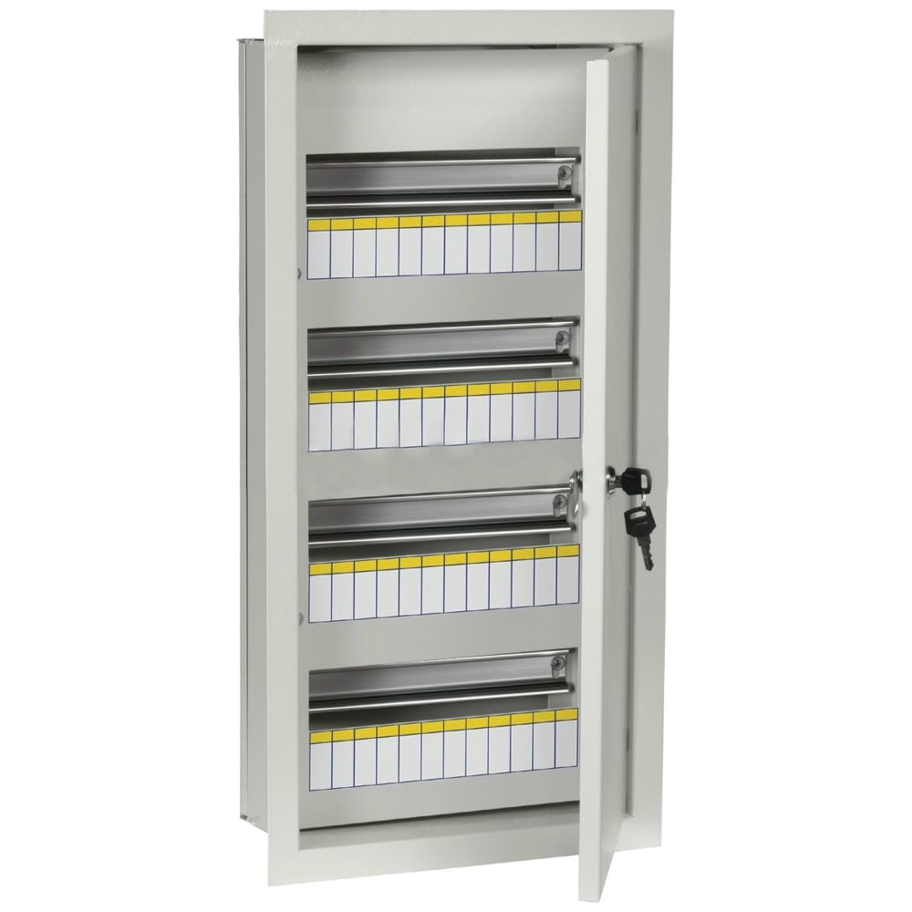 Металлический корпус встраиваемого щита распределения ЩРв-48з-3 36 УХЛ3 ...