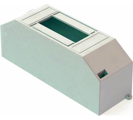 Корпус DEKraft ЩРH-П-1/2 31030DEK навесной модульный пластиковый 1-2мод. IP30 белый 1113502