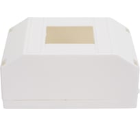 Корпус DEKraft ЩРH-П-2/4 31031DEK навесной модульный пластиковый 2-4мод. IP30 белый 1113505