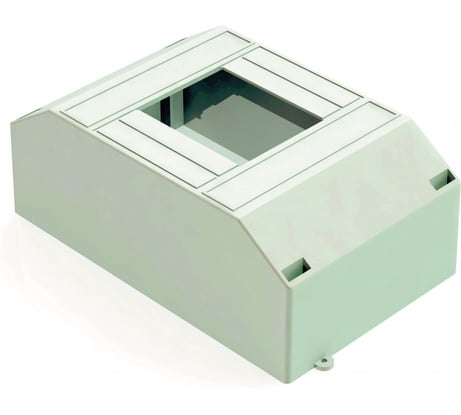 Корпус пластиковый навесной ЩРН-П-2/4, 2-4 мод., IP30, белый Dekraft 31031DEK