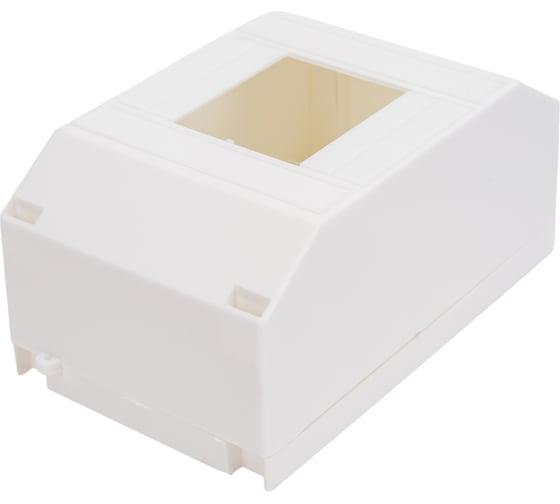 Корпус DEKraft ЩРH-П-2/4 31031DEK навесной модульный пластиковый 2-4мод. IP30 белый 1113505