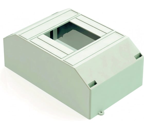 Корпус пластиковый навесной ЩРН-П-2/4, 2-4 мод., IP30, белый Dekraft 31031DEK