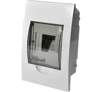 Корпус встраиваемый модульный пластиковый ЩРН-П, 4 мод., IP41, 1113499, Dekraft 31001DEK