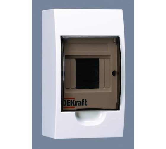 Корпус DEKraft ЩРН-П-41113508 навесной пластиковый 4мод. IP41 31008DEK 1