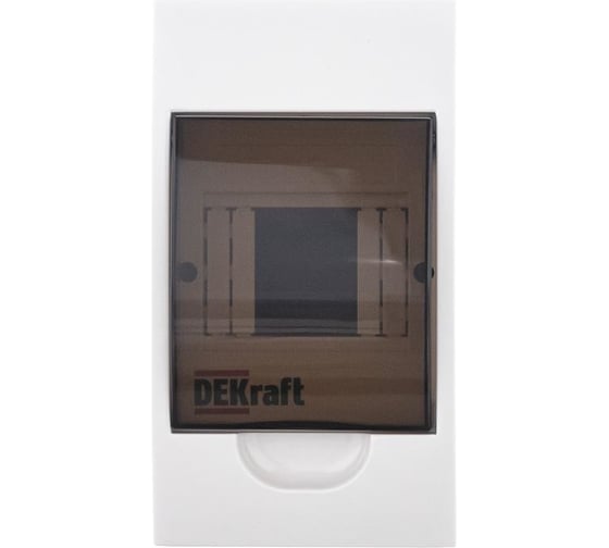 Корпус навесной пластиковый DEKraft ЩРН-П, 4мод., IP41 31008DEK 1