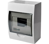 Корпус DEKraft ЩРН-П-6 31009DEK навесной модульный пластиковый 6мод. IP41 1113509