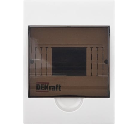 Корпус навесной модульный пластиковый DEKraft ЩРН-П-6, 6мод., IP41 31009DEK