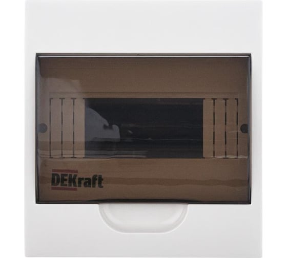 Корпус навесной модульный пластиковый DEKraft ЩРН-П-8, IP41, 20х18х10 31010DEK 1