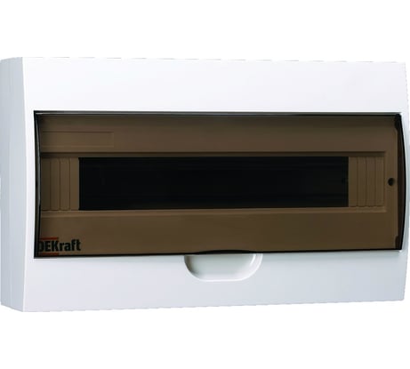 Корпус навесной модульный пластиковый DEKraft ЩРН-П, 18 мод., IP41 31012DEK