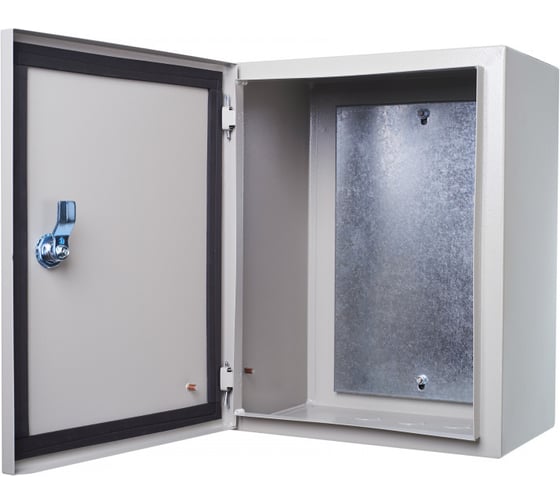 Навесной распределительный щит с монтажной панелью ЩРНМ-1, 395x310x220 мм, IP54, 1113463, Dekraft 30601DEK 1