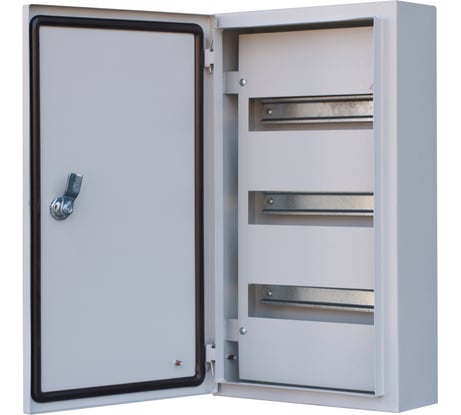 Щит распределительный навесной DEKraft ЩРН-36, 52х30х12, 36мод., IP54 30252DEK