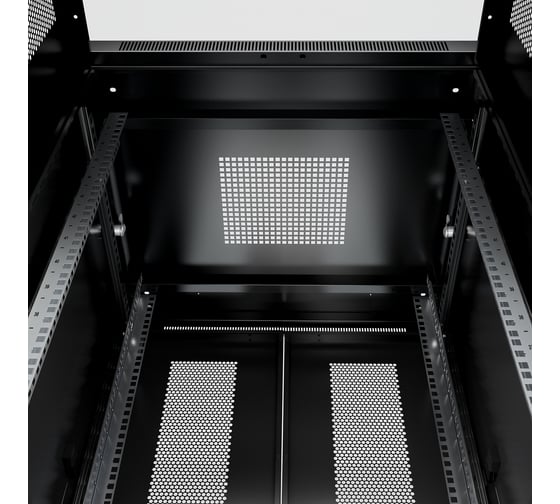 Телекоммуникационный напольный шкаф Cabeus 19" 47U цвет черный ND-05C-47U60/120-BK