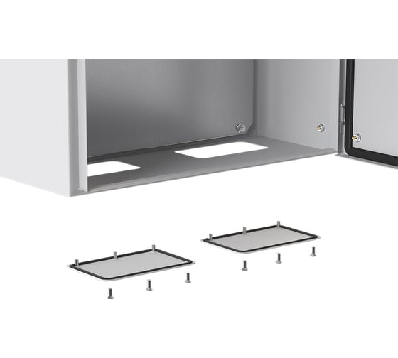 Щит с монтажной панелью EKF ЩМПг- 80.60.25 каб фланец IP65 PROxima mb65-806025-m