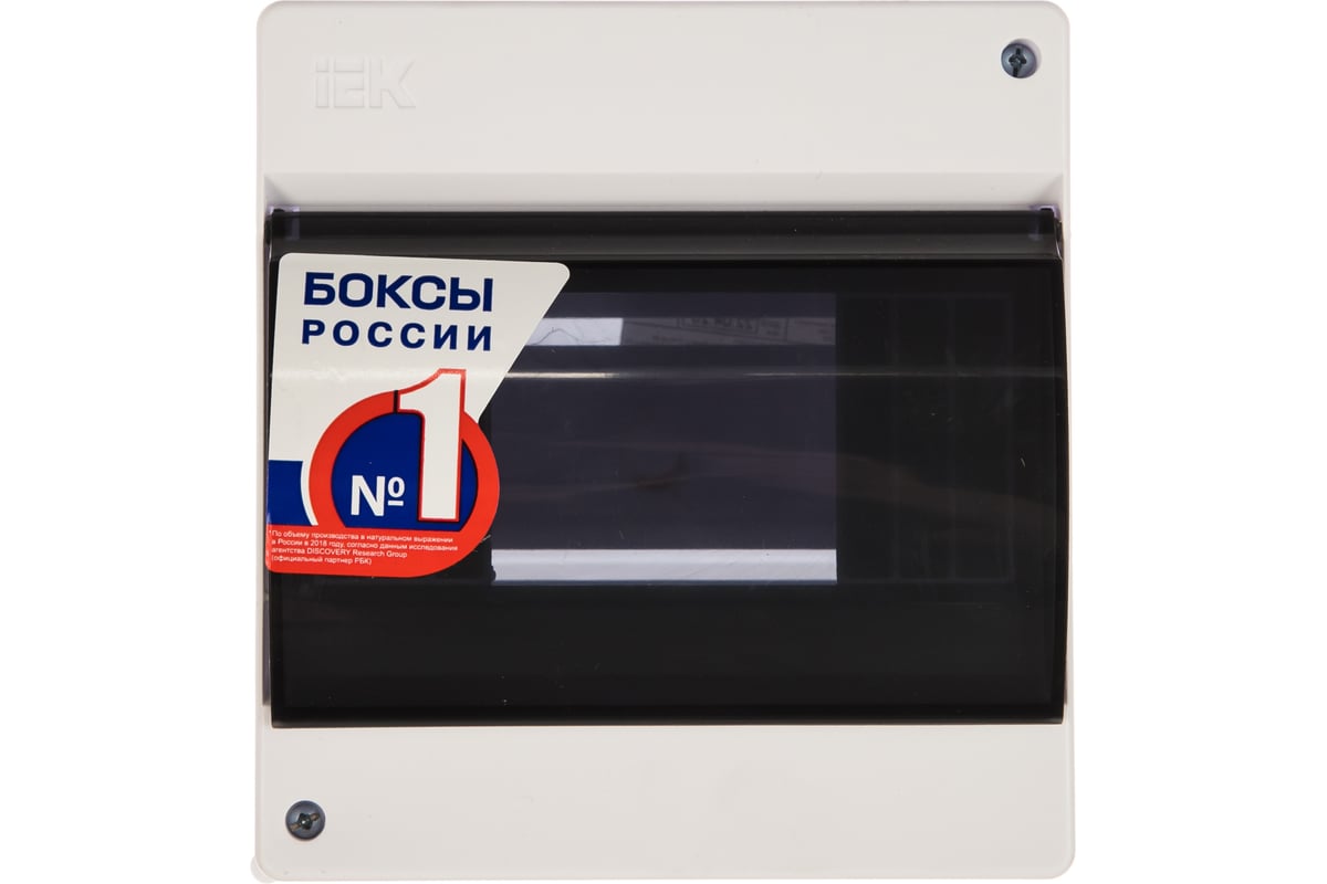 Бокс ОП КМПн 2/6 на 1 ряд 6 модулей IP30 IEK MKP42-N-06-30-09 65207 -  выгодная цена, отзывы, характеристики, фото - купить в Москве и РФ