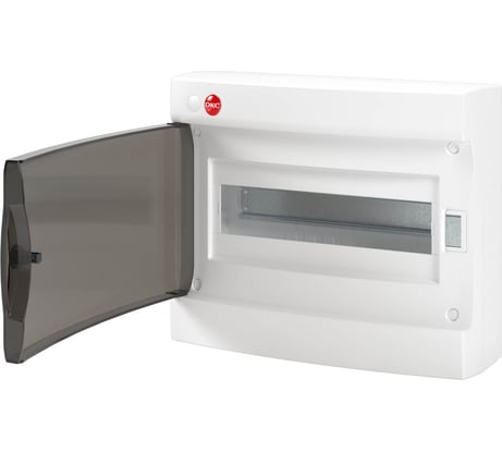 Щиток DKC настенный с дверцей 12 мод.,IP41, белый, с клеммным блоком 63А RB12W4TWDDIY